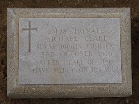 Struma Military Cemetery - Clare, Michael